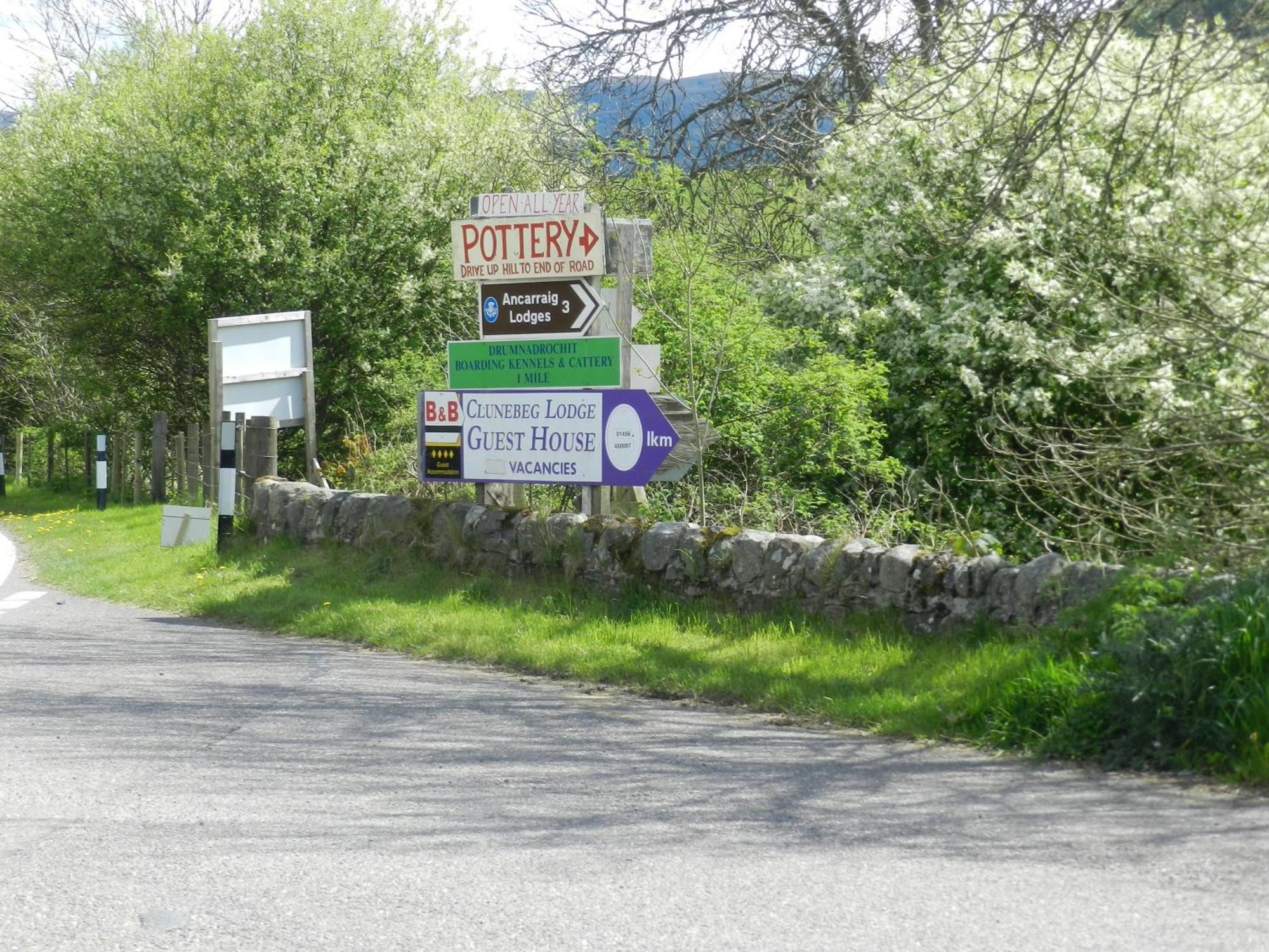 Clunebeg Lodge Drumnadrochit Esterno foto